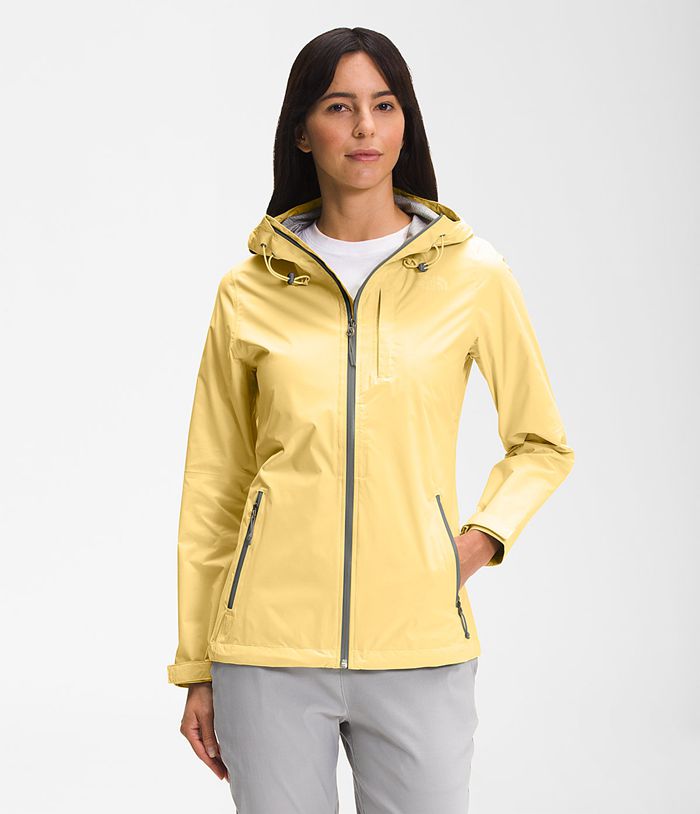 Chubasquero The North Face Mujer Alta Vista - Colombia ONDQRS418 - Amarillo